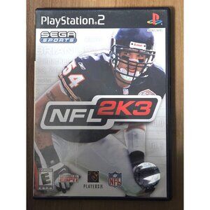 NFL 2K3 (PlayStation 2 Game) - Complete
